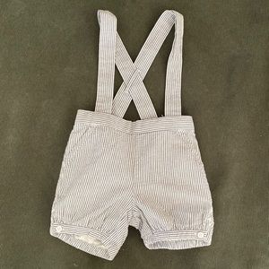 Janie and Jack Short Overalls - Baby Boy 12-18 Months